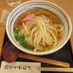 讃岐饂飩 かわばた - 冷かけうどん