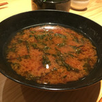 Chousokabe Ginza - 〆は、赤出汁