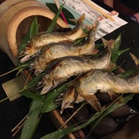 奥貴船 兵衛 - 鮎の笹焼き