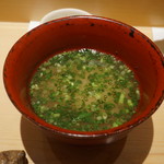 鮨 さいとう - 味噌汁