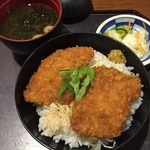 Bishokukashu Echigoya - たれカツ丼（ミニ丼）