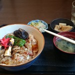 しちりん - 常陸牛カルビ丼定食