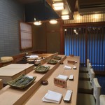 Sushi Isshin - カウンター