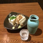 Bishokukashu Echigoya - 久保田千寿、木綿豆腐
