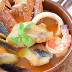 honohono - 料理写真:honohono名物 新鮮魚介のブイヤベース。立地をいかした新鮮魚介のスープをお楽しみください。