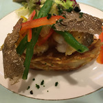 北島亭 - アカザエビのポアレ