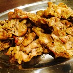 Aburiya Suyama - 朝引き鶏の炙り焼き ハラミ塩 390円