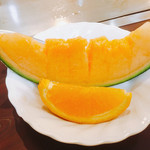 磐梯 - 食後のデザート    サービス