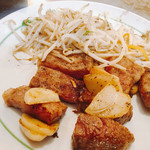 磐梯 - ステーキ出来上がり、