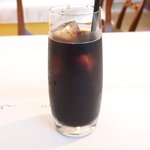 GATTO NERO - ≪'16/08/23撮影≫パスタランチ 1380円 のアイスコーヒー