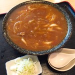 オーク - スパイシーカレーうどん(900円)