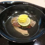 青華こばやし - 28年9月　ノドグロと松茸の椀