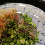 青華こばやし - 28年9月　秋刀魚タタキ　アップ