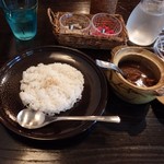 伊豆牛を使ったビーフカレー。