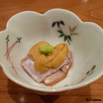 千陽 - 幸神目抜けの腹須と生海胆