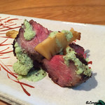 千陽 - たっぷりの山葵を塗し