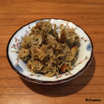 千陽 - かにみそたっぷり濃厚な毛蟹の甲羅焼の中身