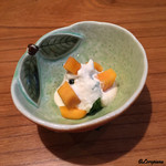 千陽 - 富有柿の白和え