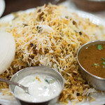 アーンドラ・ダイニング - 2016.9 ハイデラバーディ・チキン・ビリヤニ（1,690円）