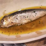 手打ちそば八轟 - 鰯のコンフィ