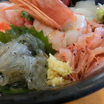 魚河岸 丸天 - 魚河岸丸天丼(1,685円)