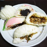 横浜中華街 北京飯店 - 蒸し上がった断面