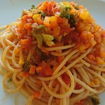 カフェベビーティアーズ - 2016.9.10　パスタランチ　野菜のトマトソース