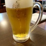 とんかつ だるま - 生ビール