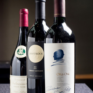 We also offer a variety of high-quality wines for those with particular tastes.