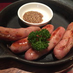 お好み焼 ゆかり - 超粗挽きウインナー