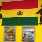 La Paz - ボリビア国旗