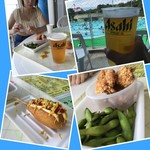 リゾ鳴尾浜 プールサイドレストラン - もう９月やのに、人いっぱいやし、外のプールはお湯みたいに温かかった…
また平日に行こう
土日はまだまだ混んでいる