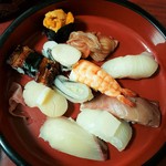 すし重 - 2016．8 お任せ握り