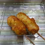 八重勝 - チーズ ¥150、貝柱 ¥300