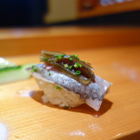 天寿し 京町店 - 〆小鯵