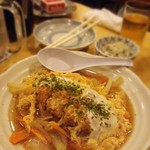 酒場 ふくろ - メンチカツ煮？弱った胃に優しそうなｗ