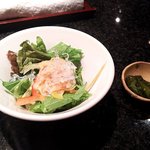和牛焼肉　幸庵 - サラダ（2016.8）