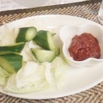 JIMJUM - JIMUJUM特製味噌のモロキュウ