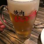 焼肉 ジャンボ - ビール中(600円×３)