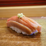 伊勢鮨 - 中トロのヅケ
