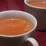 Les Freres - ランチ共通のスープ