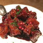 コリス - 豚肉の唐揚げ甘酢ソース