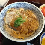 蕎麦と懐石 うちくら - かつ丼・2016/8