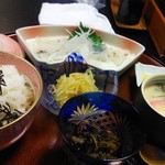 Aoki Zushi - うずめ飯定食1300円