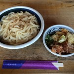 うどんYA - 冷し/大(200円/100円)