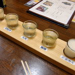 Izakaya Inaka - 冷酒飲み比べセット B 1404円