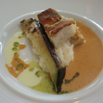 レ クルール - 本日のお魚料理：北海道函館産 柳の舞（ヤナギノマイ）甘エビのソース