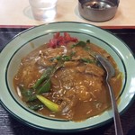 そば処山椒庵 - お気に入りのカレー丼