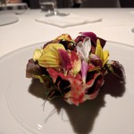 Osteria Francescana - Caser salad in bloom