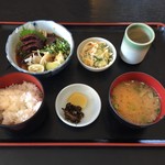 Dibaumaya - くじらたたき定食 2000円